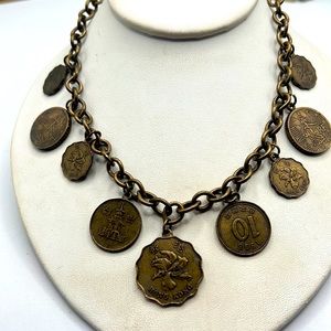 Vicky Jousan Coin Necklace